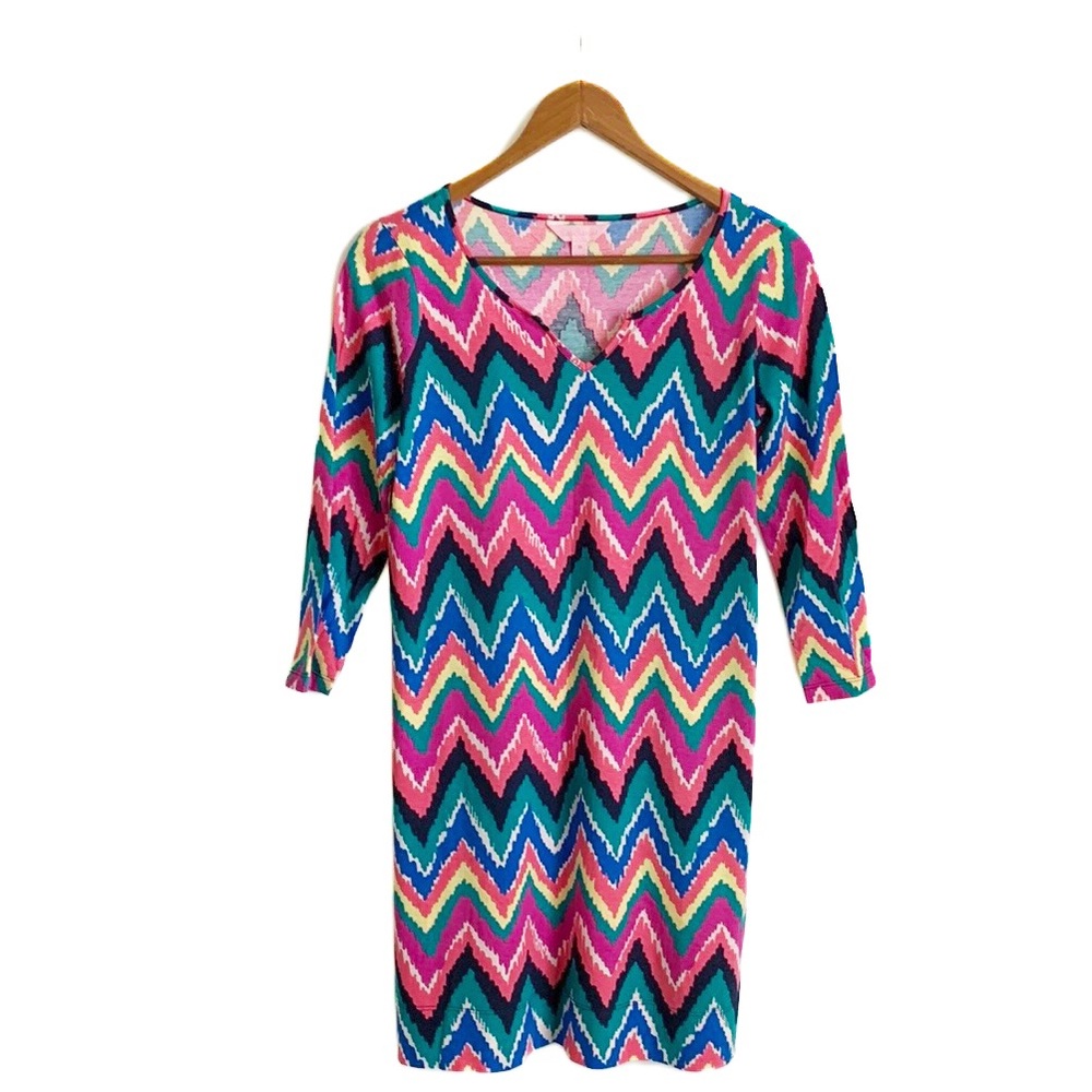 Lilly Pulitzer Gretchen Pima Cotton Shift Dress - Picture 6 of 14
